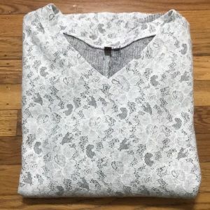 Kut from the Kloth floral v-neck sweater